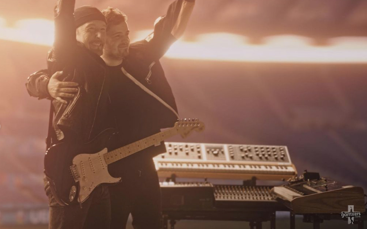 Martin Garrix performing at UEFA Euro 2020 opening, June 2021