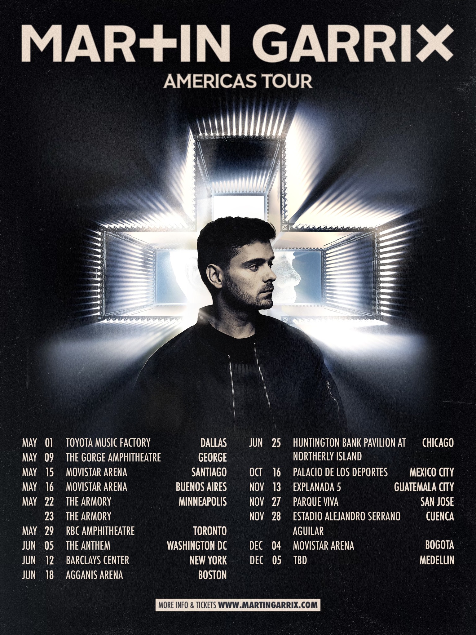 Martin Garrix Americas Tour on garrixers.com